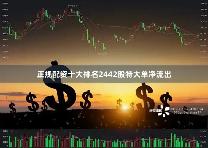正规配资十大排名2442股特大单净流出