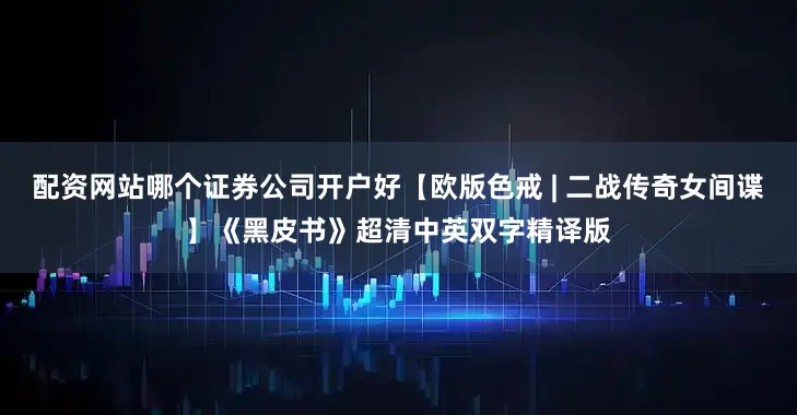 配资网站哪个证券公司开户好【欧版色戒 | 二战传奇女间谍】《黑皮书》超清中英双字精译版