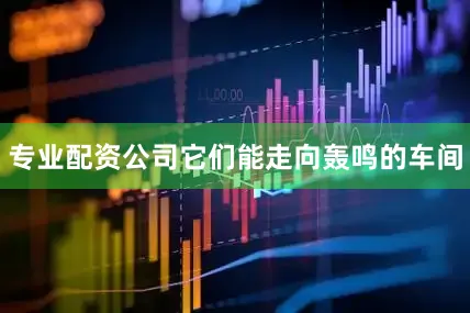 专业配资公司它们能走向轰鸣的车间